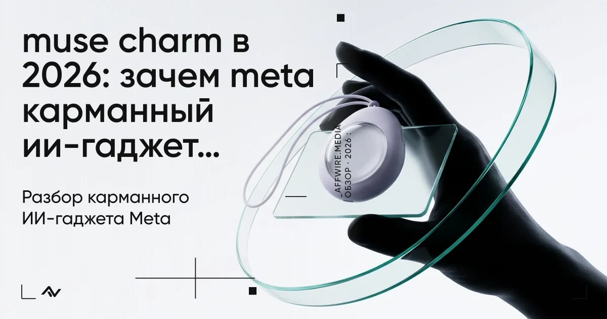 Muse Charm в 2026: зачем Meta карманный ИИ-гаджет и когда его можно купить